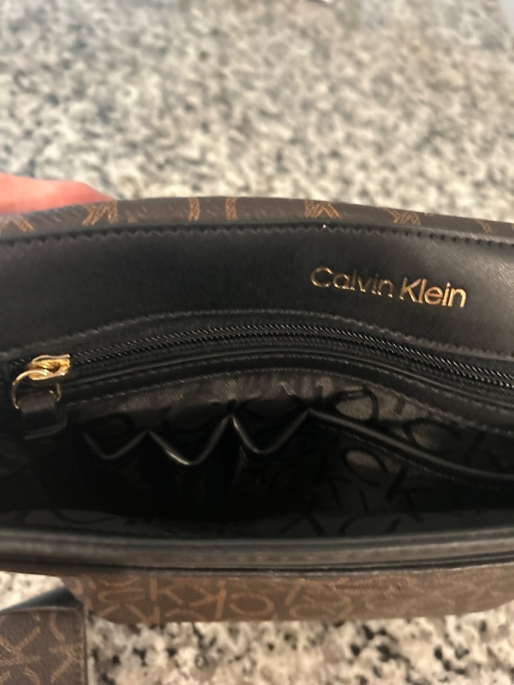 Calvin Klein Purse With Coin Purse NWOT - Picture 6 of 10